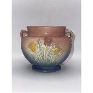 Hull Sueno Tulip Pink jardiniere #117-30